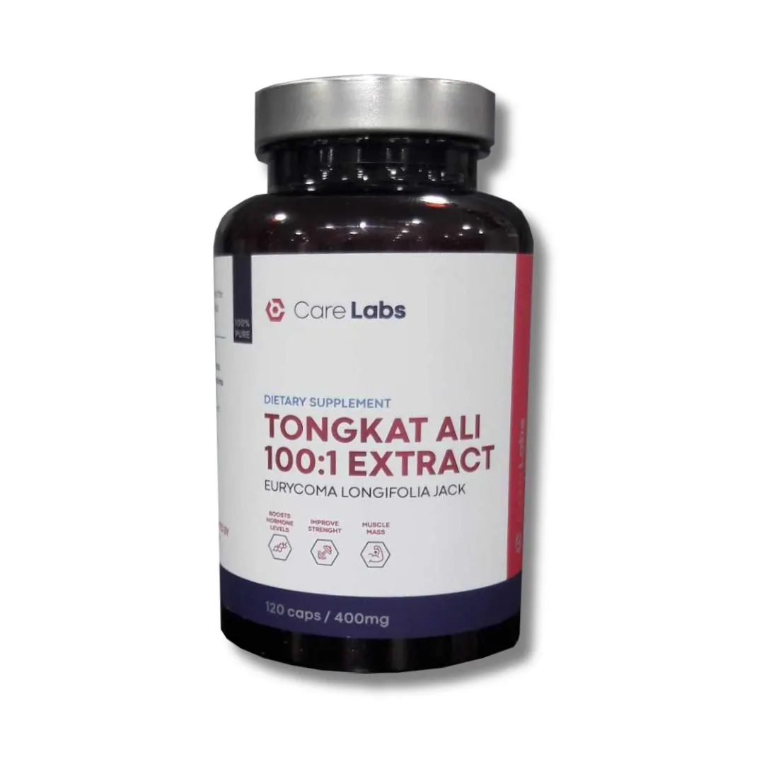Tongkat Ali 100:1 Extract Care Labs 120 capsules/400mg